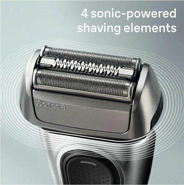 Braun Электробритва Braun Series S8 8517S, серебристый