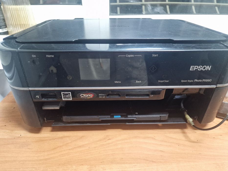 Цветной принтер Epson PX660 мфу эпсон сканер копия фото распечатка