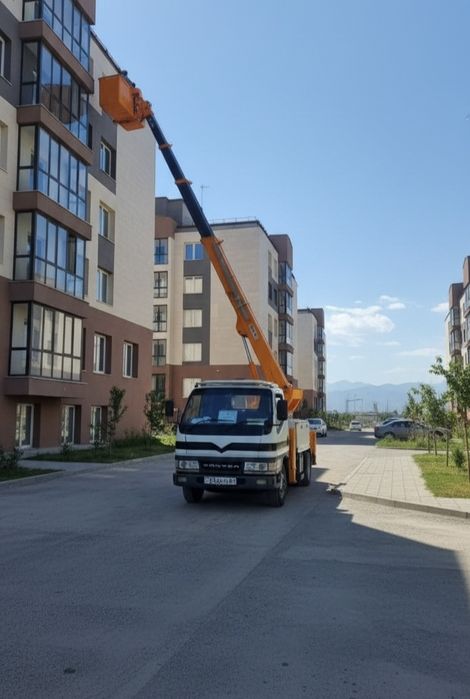 Автовышка услуги Автовышки АГП кобра 17 метров аренда 24/7

24/7