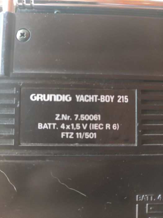 GRAUNDIG yacht boy 215