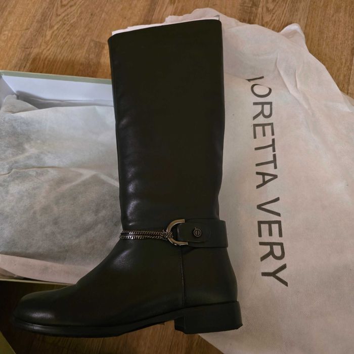 Сапоги кожанные в отличном состоянии