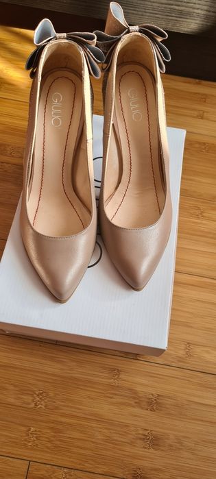 Pantofi Stiletto Piele Naturala