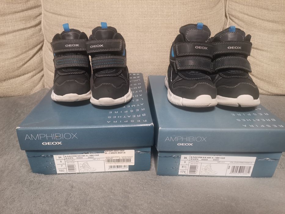 Geox cizme/ghete de zăpadă respira amphibiox nr 24, 26, 27