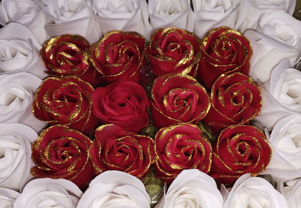 Уникални кутии сапунени рози