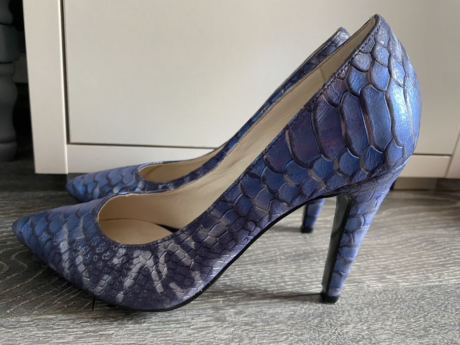 Pantofi stiletto piele