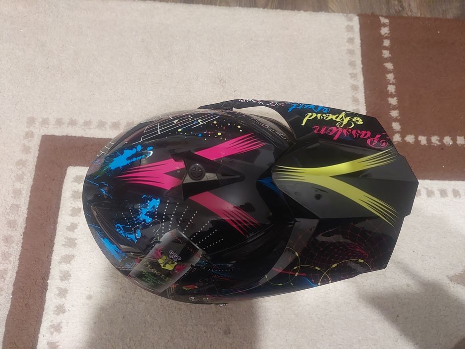 Мотокрос ендуро каска Progrip 62/63  XXL