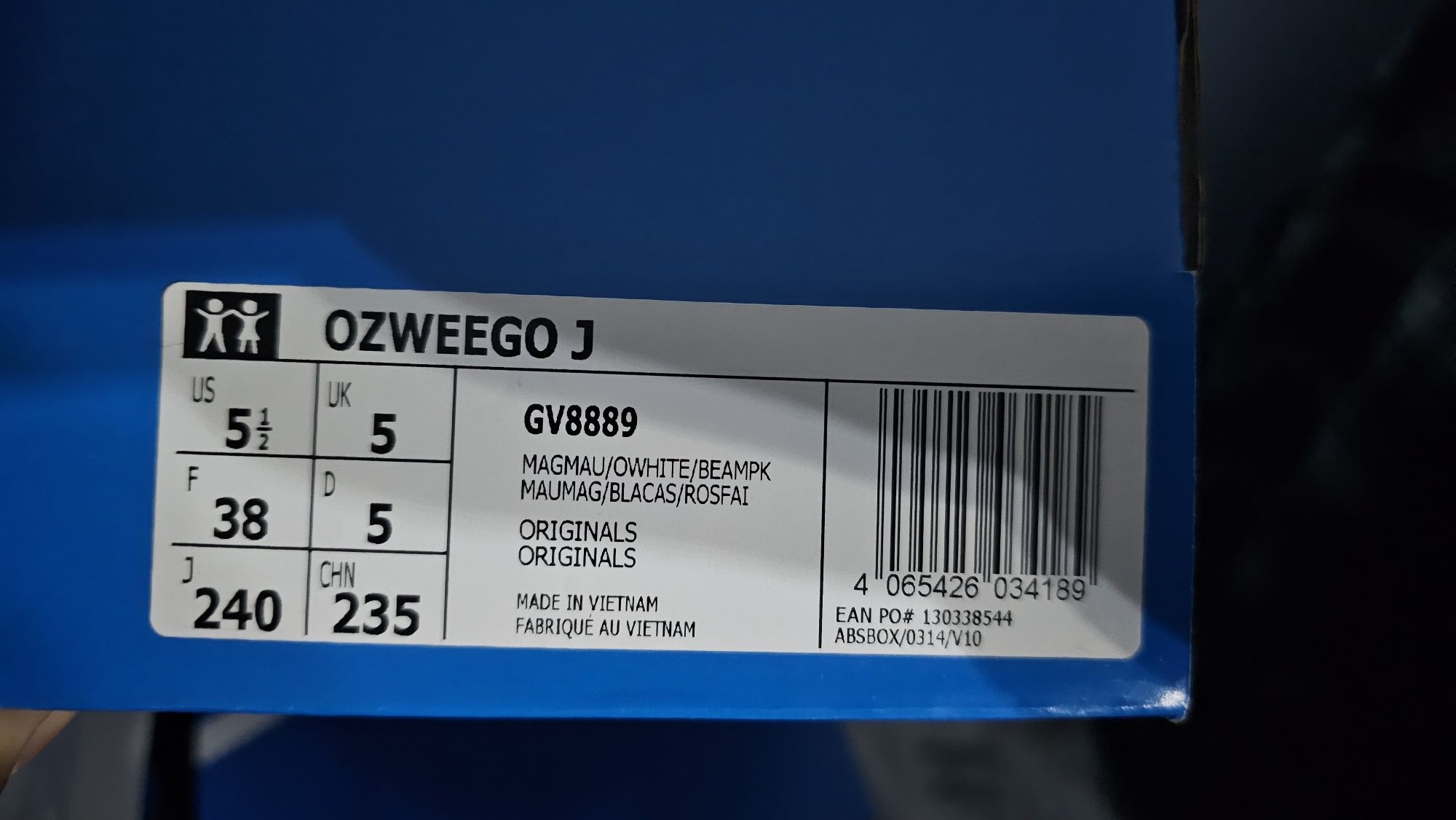 Adidasi Adidas Ozweego- noi, in cutie, cu etichete - 100% Originali 38