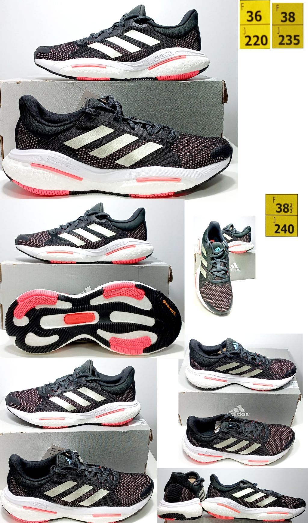 Adidas Boost/Solar Glide/Slip-on pentru femei