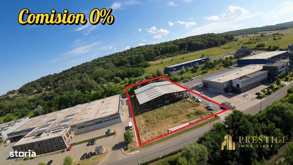 Hale industriale 3000 mp de vanzare in Parcul Industrial Tetarom 1