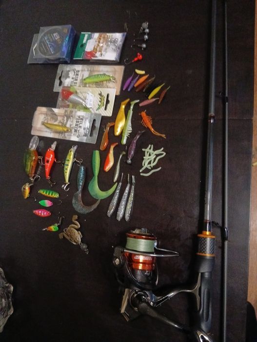 Въдица за Спининг риболов 3-15грама акция