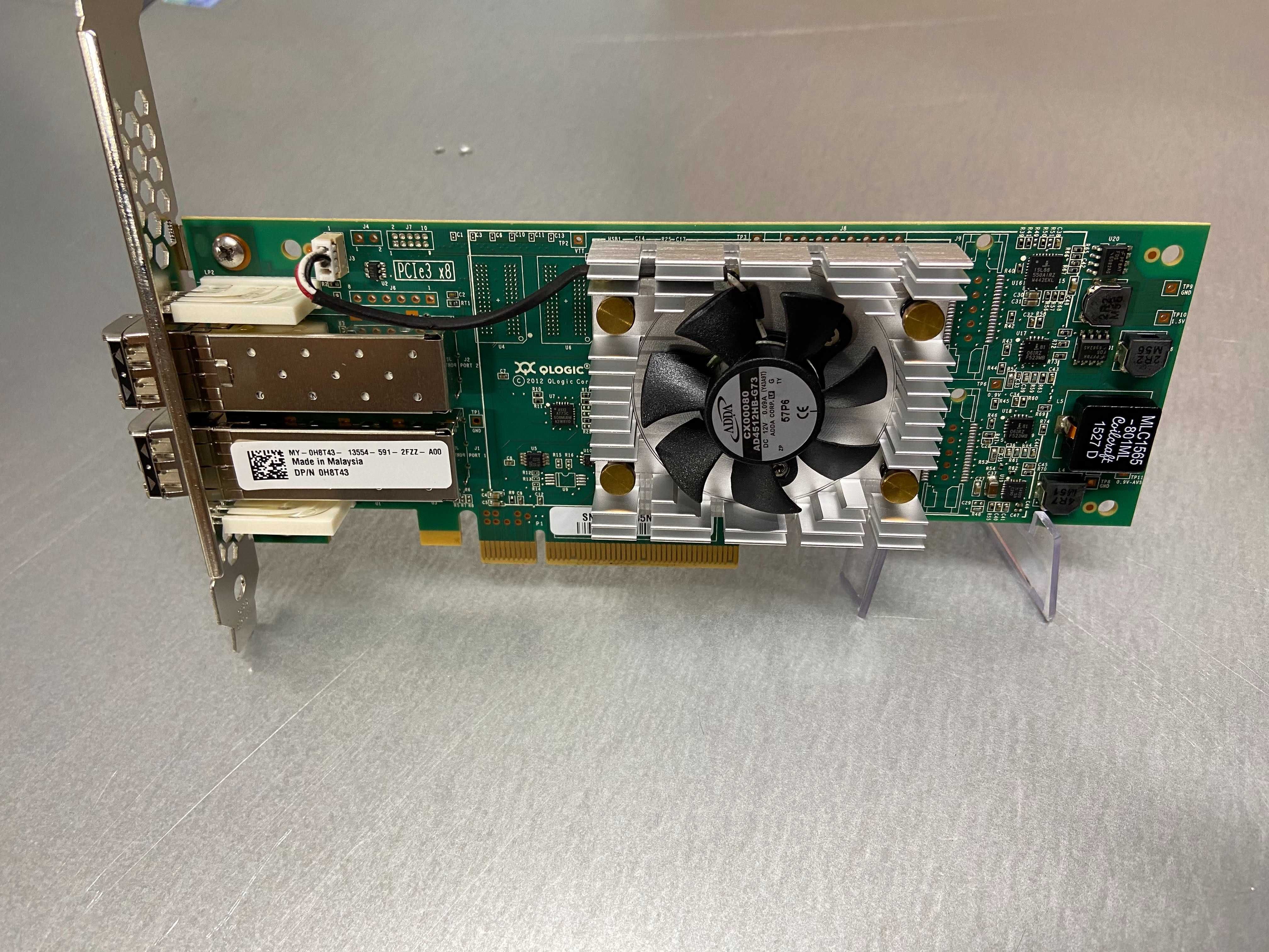 Адаптер Qlogic QLE2662 Dual Port 16Gbps Fiber Channel HBA FC