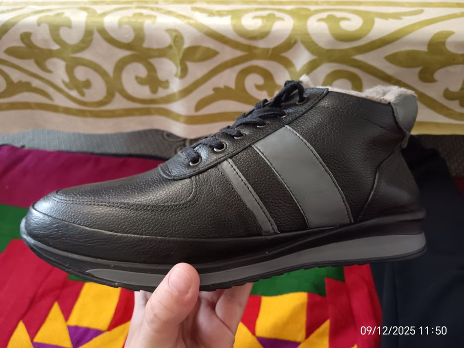 Зимние полуботинки