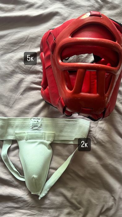 Шлем,защита на пах