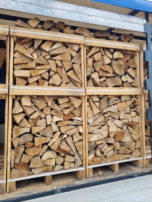 Lemne de foc fag esenta tare taiate si sparte paletizate