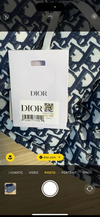 Dior-Дамски нов двулицев есенно-зимен елек S размер