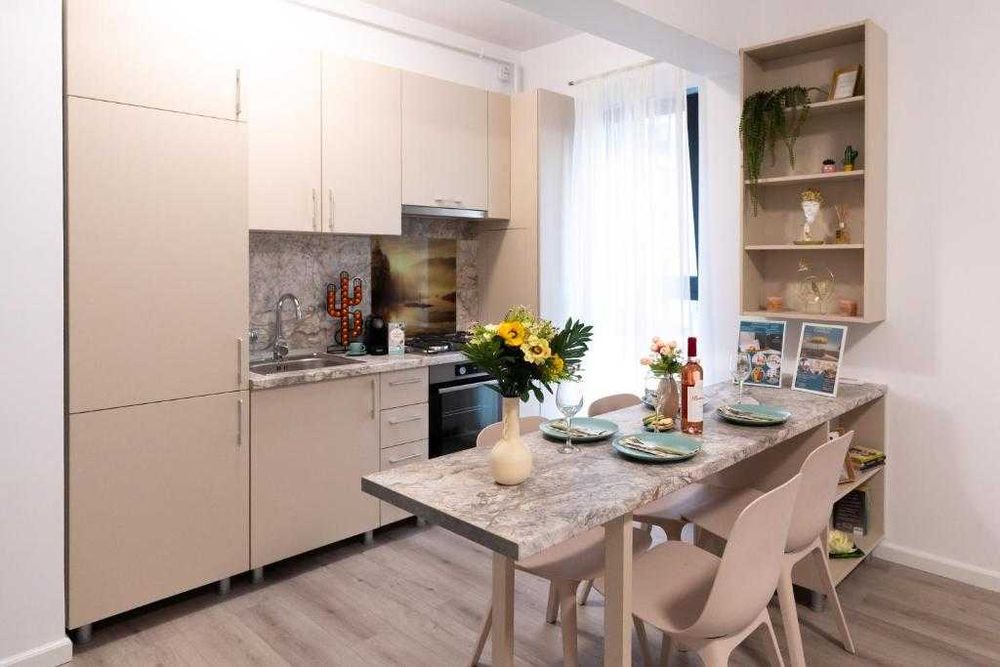 Apartament 2 Camere Complet Mobilat