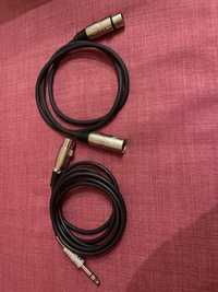 Cabluri audio microfon XLR XLR XLR TRS