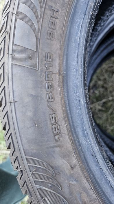 4бр като нови гуми 185 55 15 дот 22 фулда