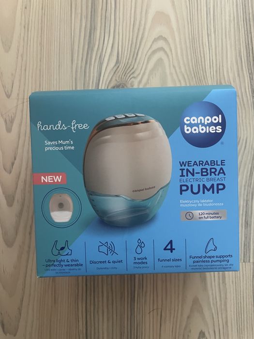 Електрическа помпа за кърма Canpol - Hands-Free