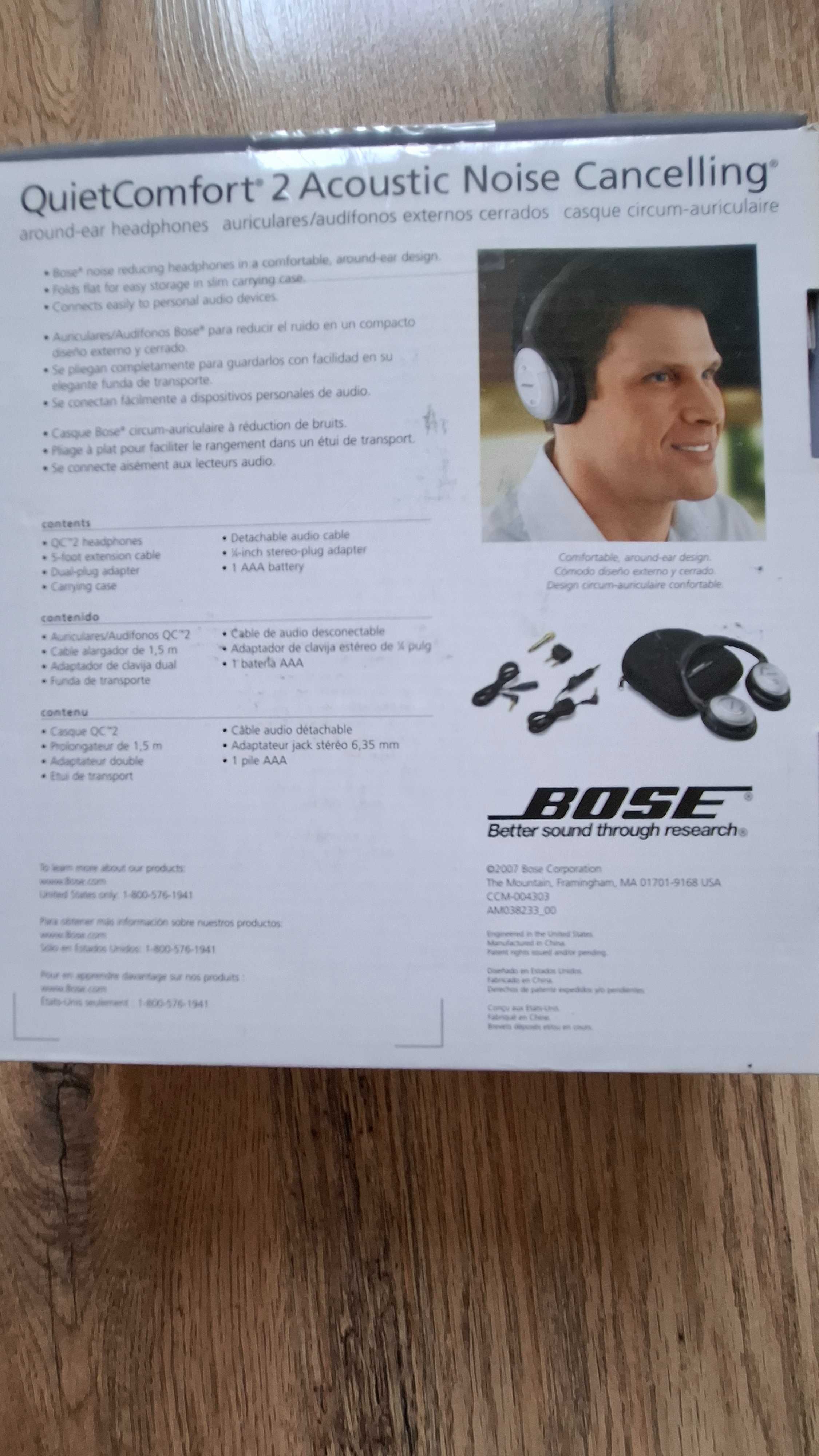 Слушалки Bose Quiet Comfort 2 Acoustic Noise Cancelling