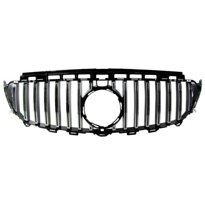 Решетка GT-R дизайн за MERCEDES E-CLASS W213 черен гланц с хром ребра