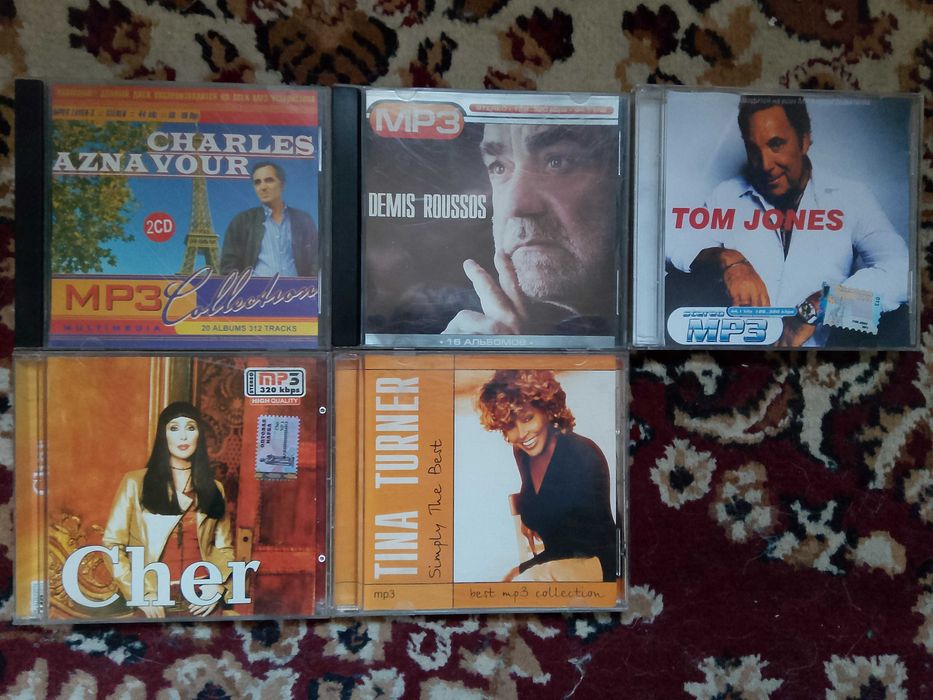 Продам музыкальные диски