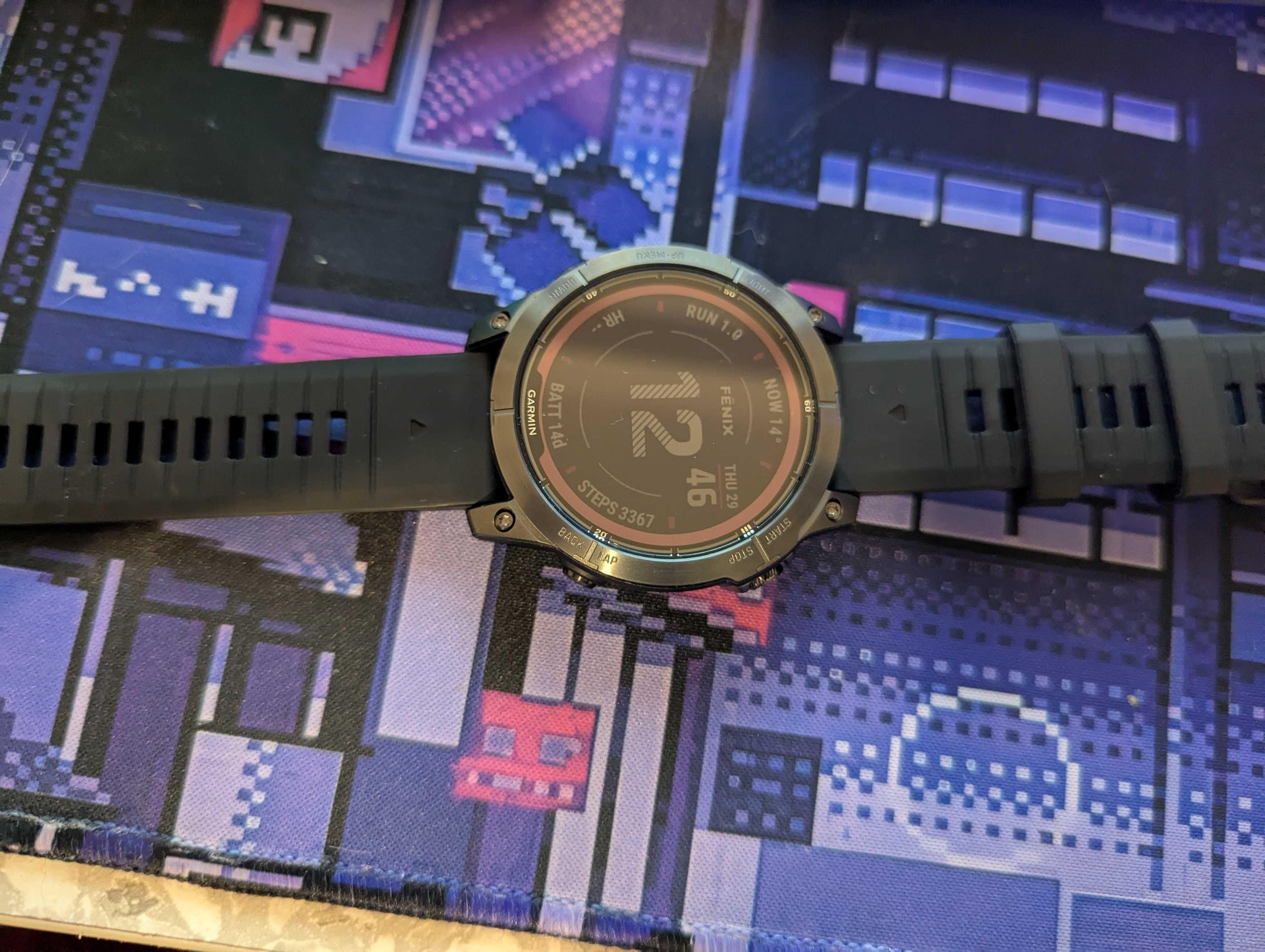 Garmin Fenix 7 Pro Sapphire Solar Titanium Graphite Gray Чисто Нов!!!
