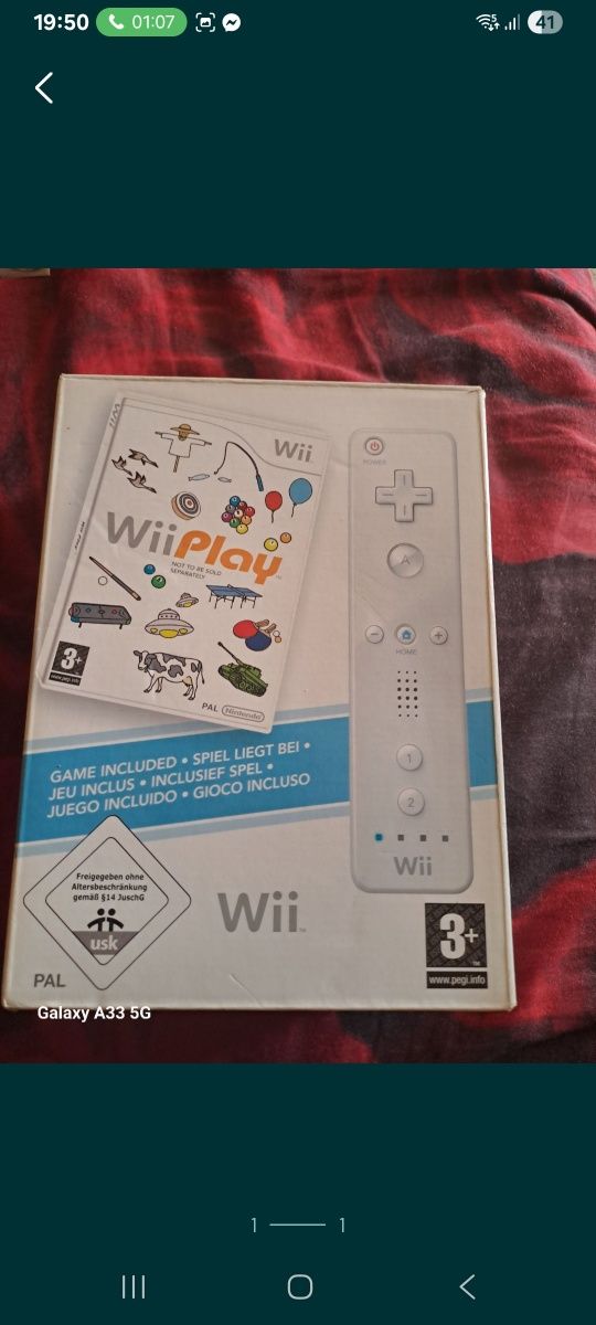 Vand controler nintendo wii