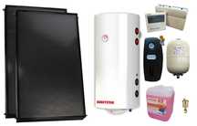 Pachet 2 x Panou solar plan Fornello 2.0 Boiler Sunsystem 2s 200l