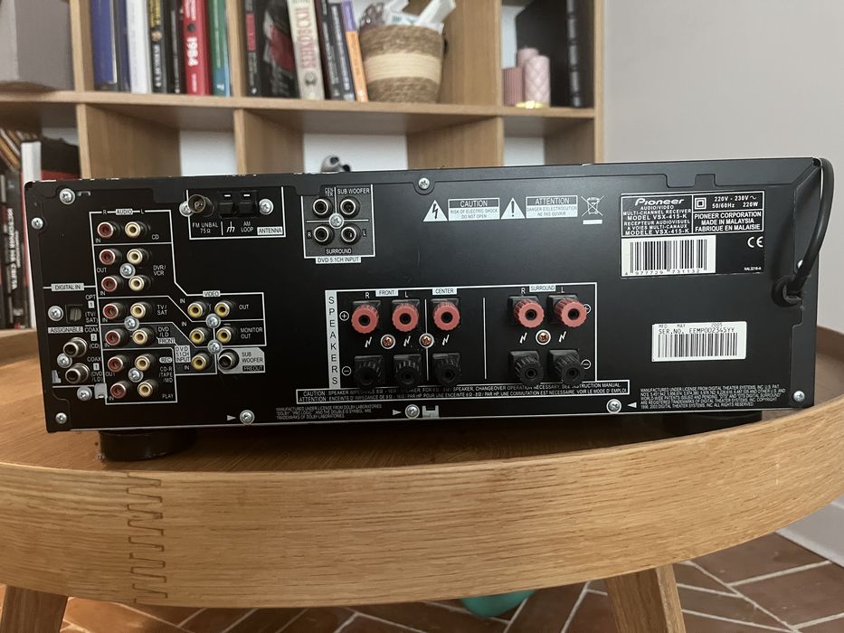 Домашно кино 5.1 Pioneer S-ES3TB, 150W и ресийвър