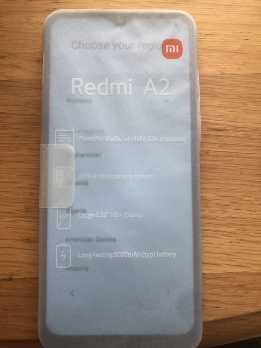 Redmi a2 nou ,in cutie ,negociabil am 2 bucati fiecare