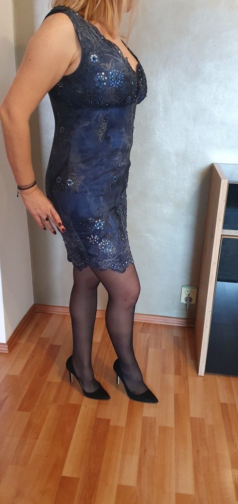 Rochie unicat albastru