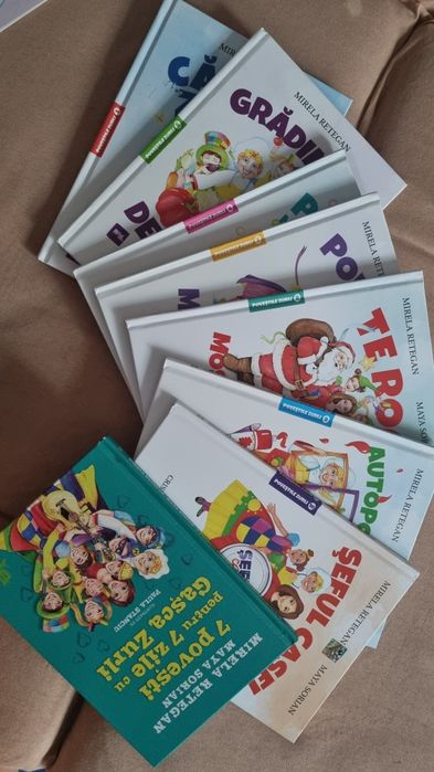 Carti gasca Zurli  Mirela Retegan si Maya Sorian 8 bucati +1 Bonus