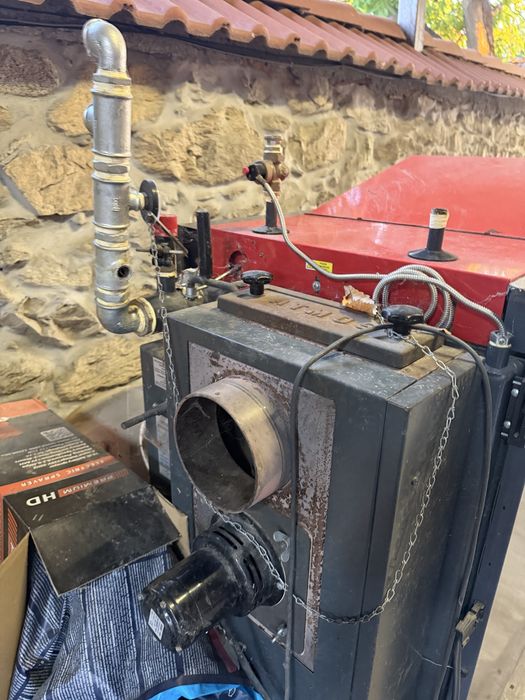 Котел за пелети и дърва Atmos 50kw