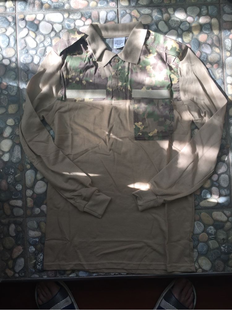 Tricou militar combat cu mâneca lungă