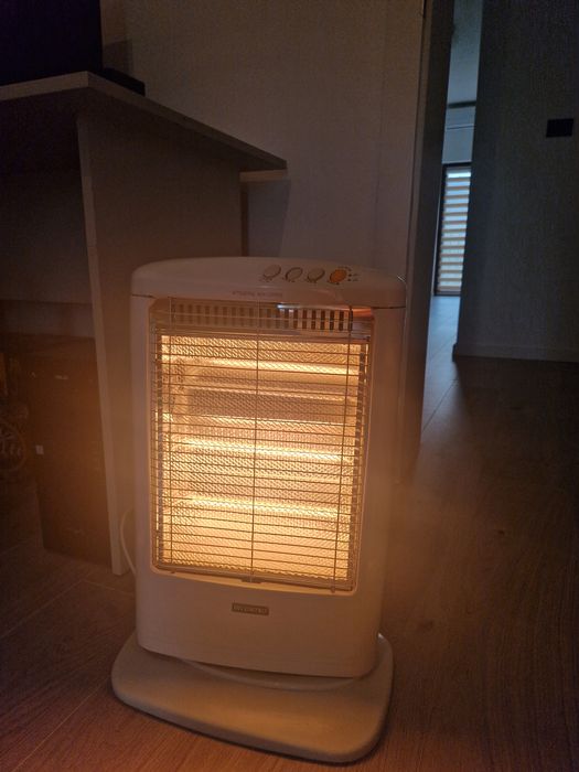 Vand radiator cu halogen