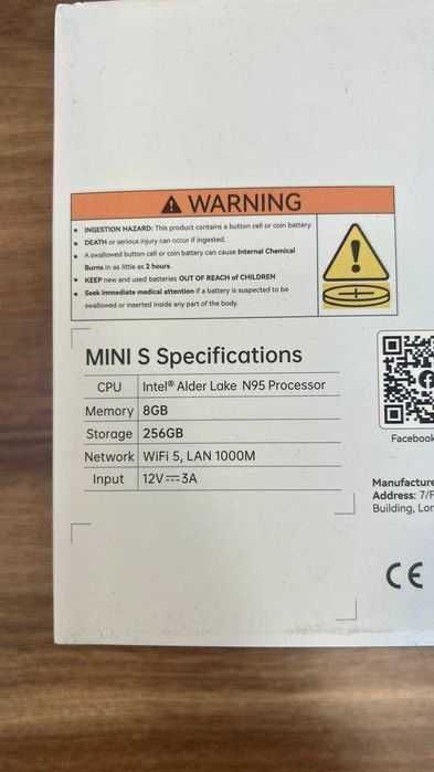 Мини пк Beelink Mini S12