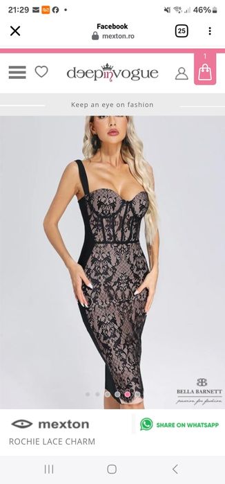 Rochie noua m38 Bella Barnet