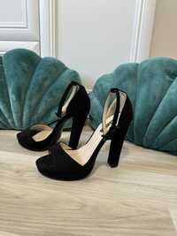 Sandale elegante negre mărimea 37