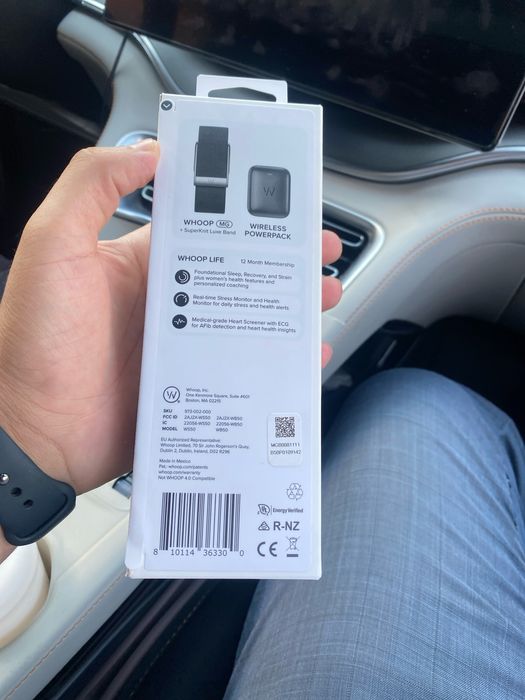 LIFE Whoop MG sensor подписка на 12 меяцев.
