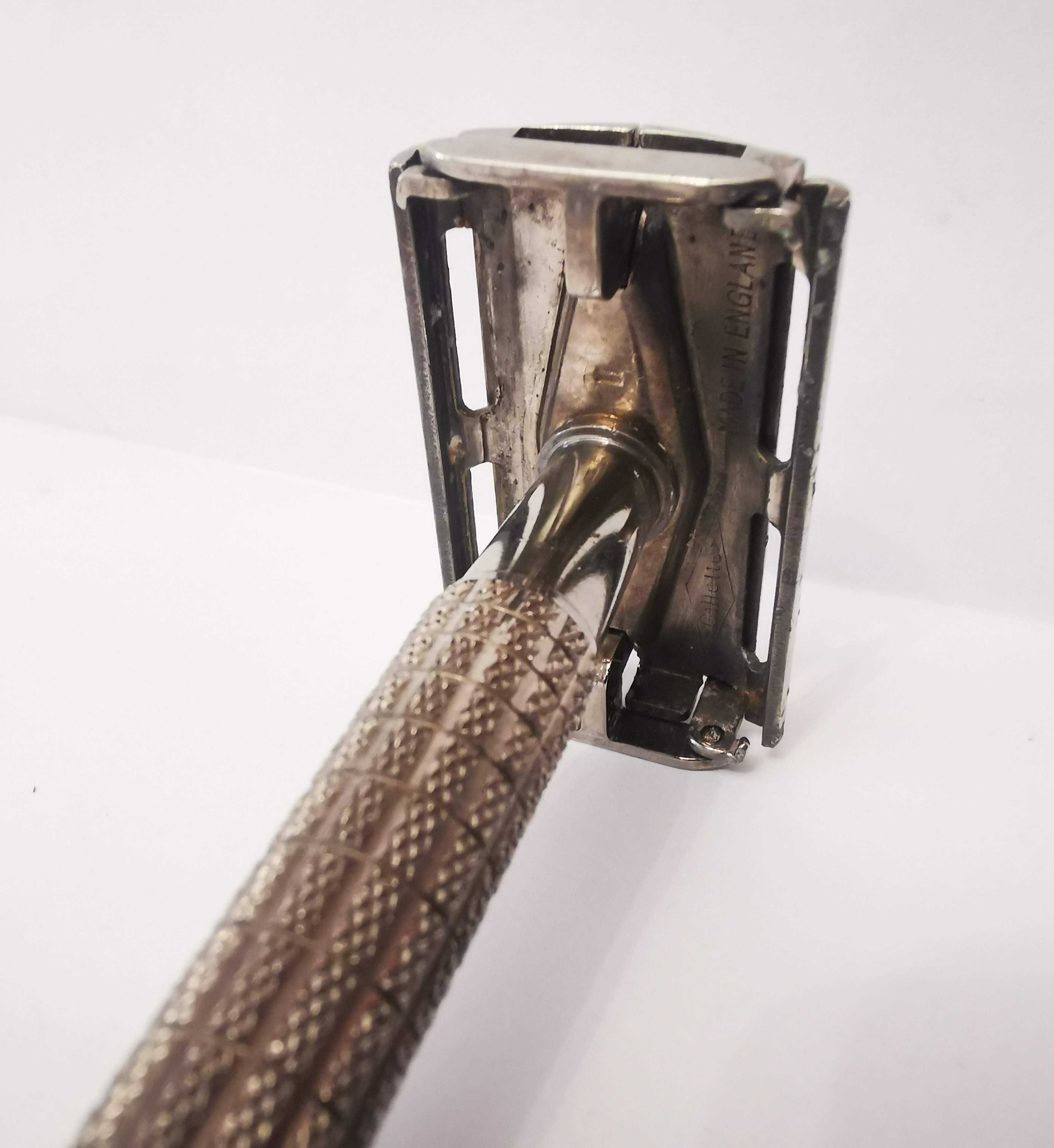 Aparat de ras clasic Gillette Flaretip Rocket - Made in England ~1955