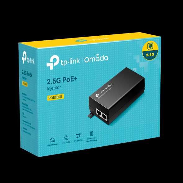 NET TP-Link POE260S (TL-POE260S) 2.5G PoE+ Injector omada Инжектор