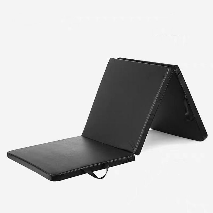 Saltea de gimnastica, pliabila in 3 parti, Zoco Body Fit®, Negru