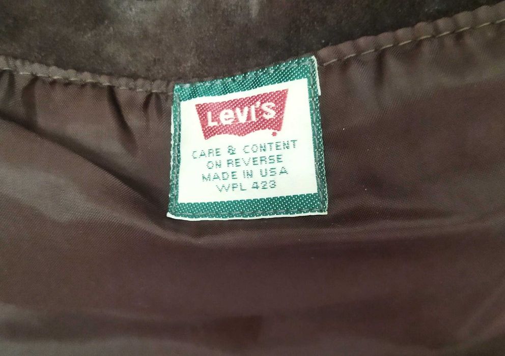 куртка замша Levi's 56 раз. original made in USA!!