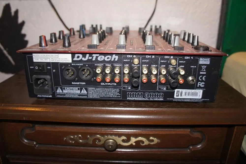 DJ-Tech DDM3000 Professional DJ Mixer