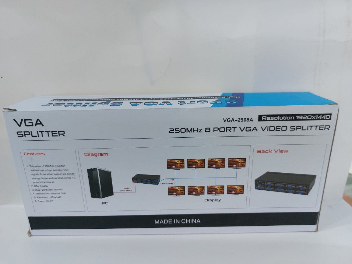 VGA SPLITTER ( 4порт, 8 порт)