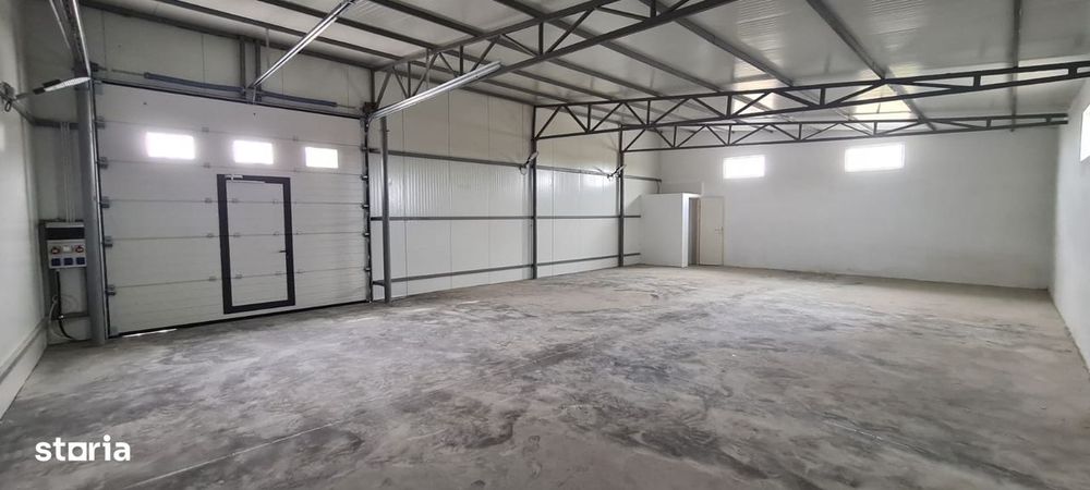 Hală nouă, construcție 2024, suprafață 100 mp