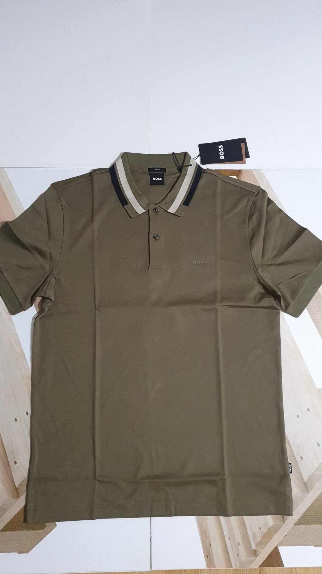 Vand tricou barbati Hugo Boss masura  L  original nou cu eticheta