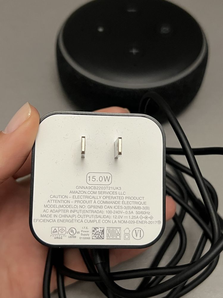 Boxa inteligenta Alexa Amazon Echo Dot, 3rd gen