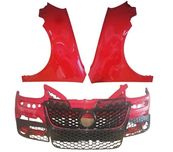 Bara + Aripa Fata Dreapta & Stanga VW Golf 5/V GTi 2004-2008 LY3D Rosu